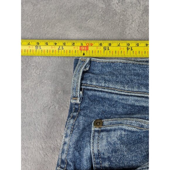 LL Bean Straight Leg Jeans Mens 36x30 Light Wash Rugged Chore Work Classic - Picture 4 of 8